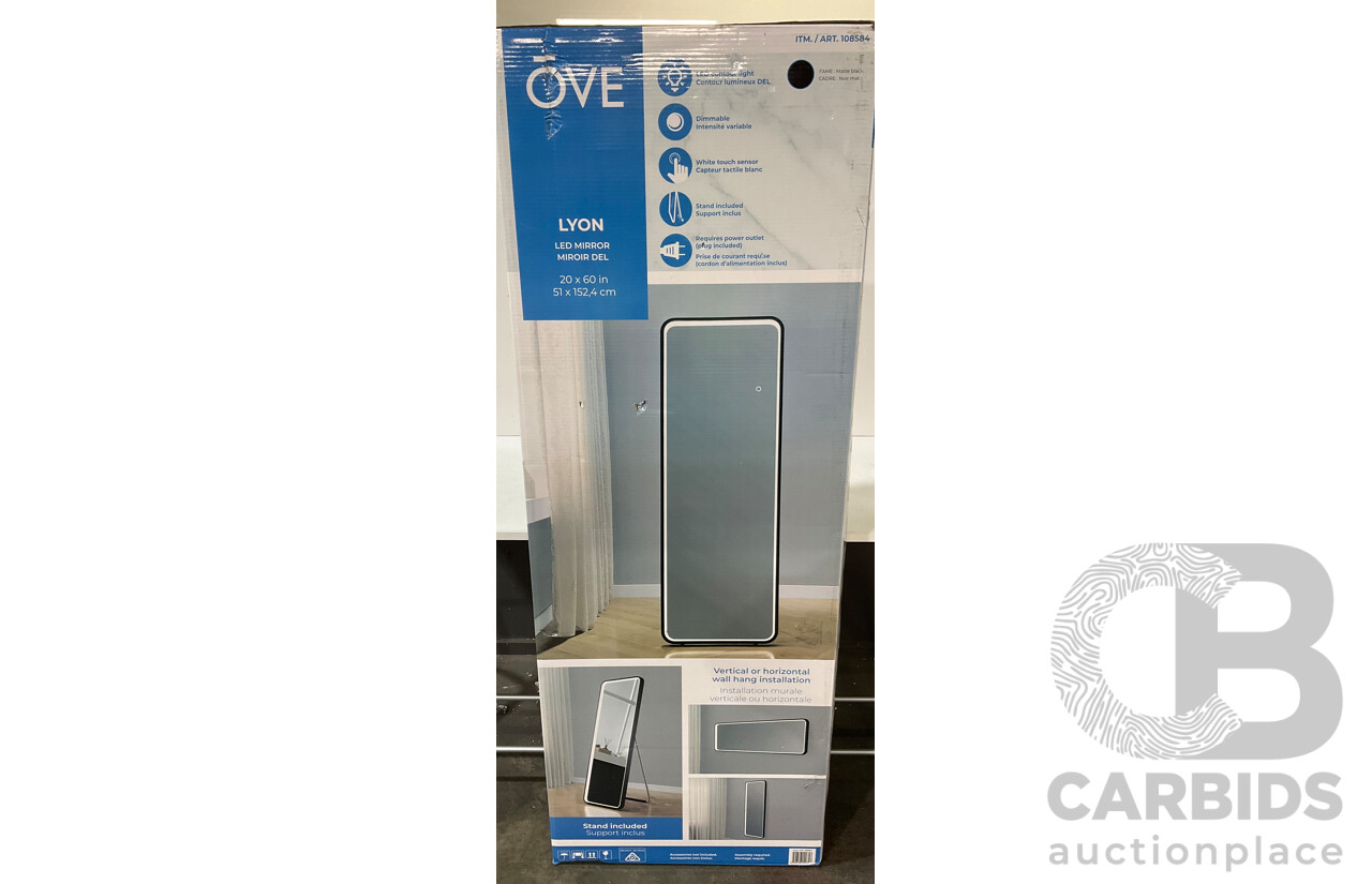 ove lyon led mirror