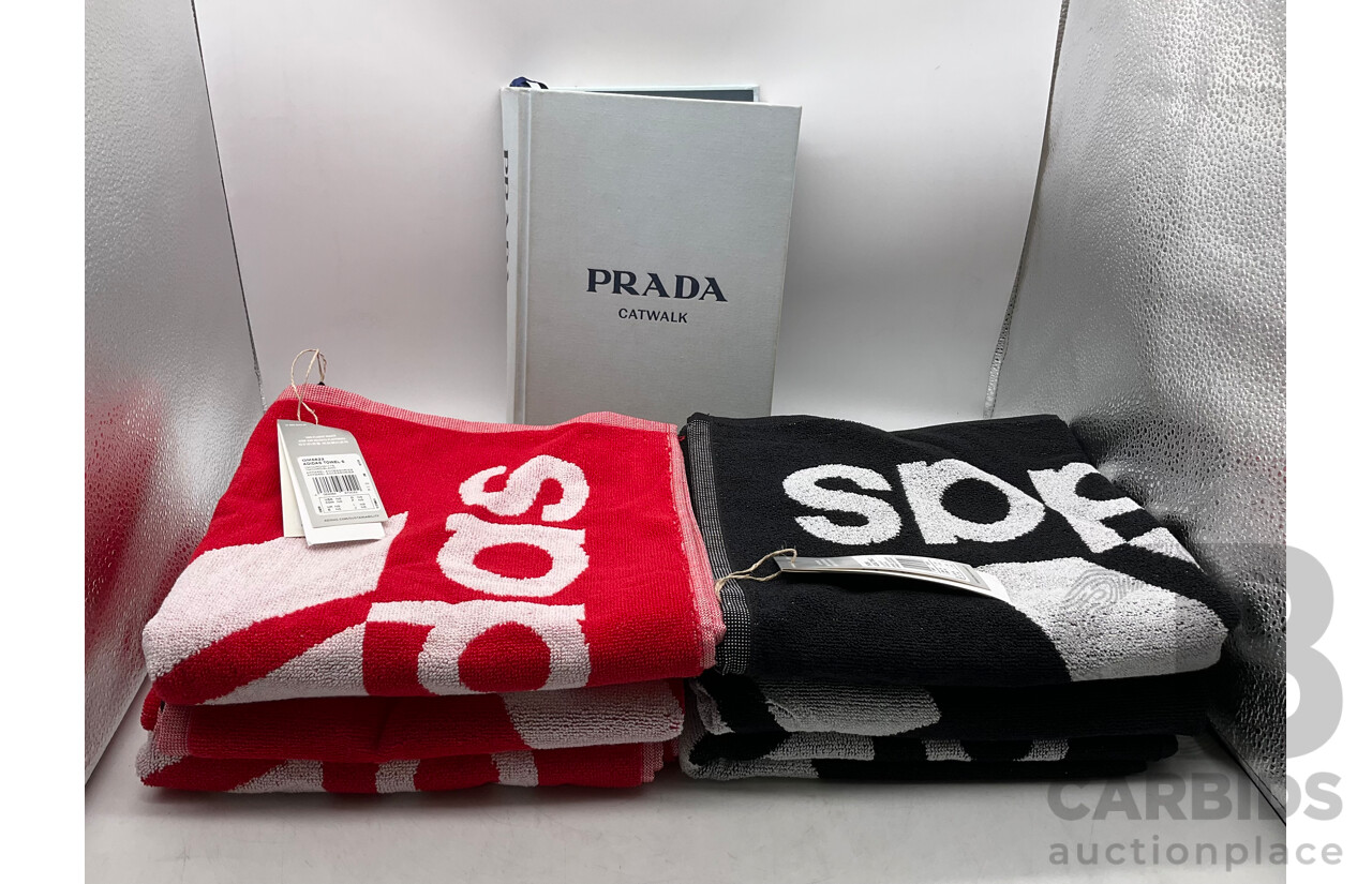 ADIDAS (GM5822) Towels X 6 (Red - Lot 1432704 | ALLBIDS