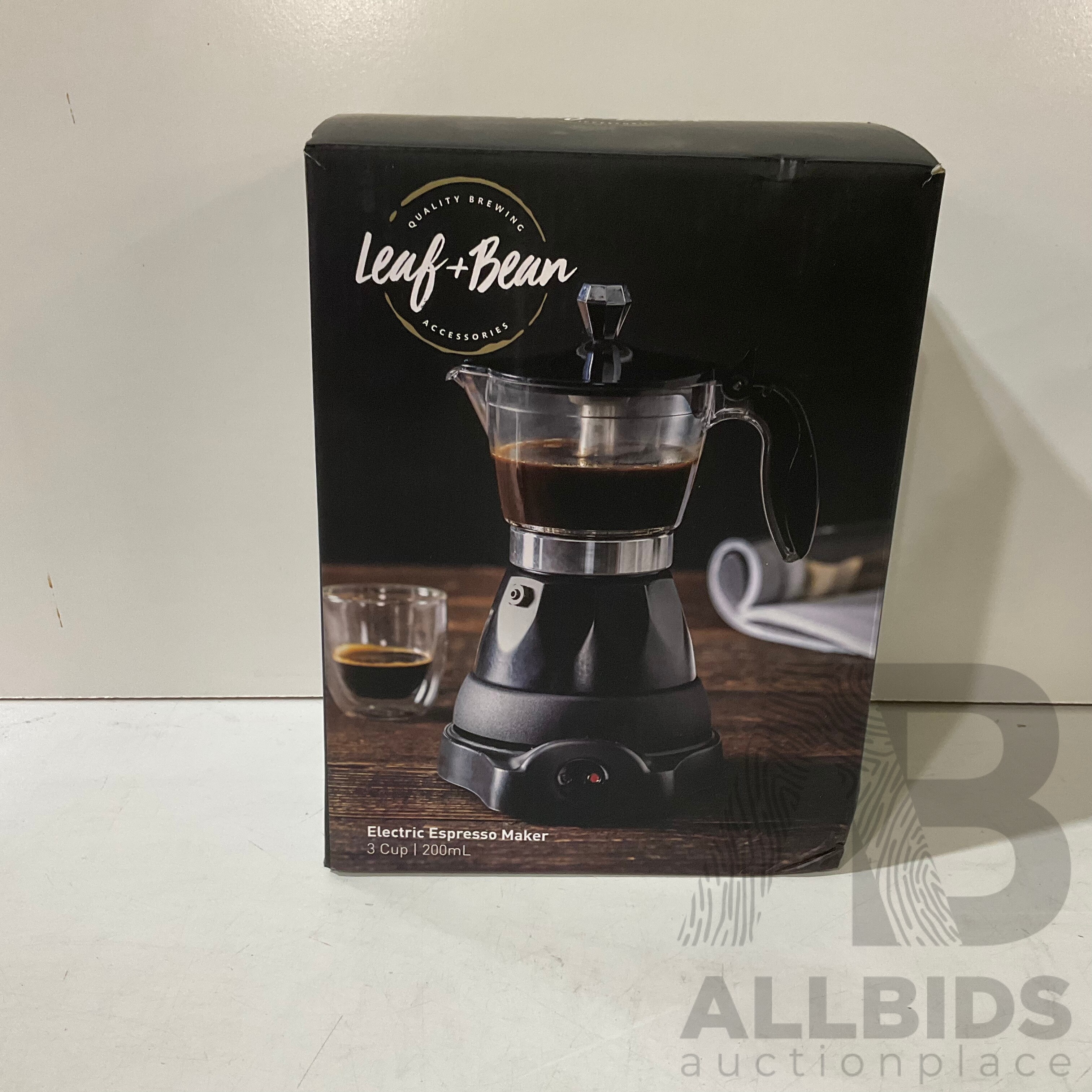 Leaf & Bean Electric Espresso Maker Cup