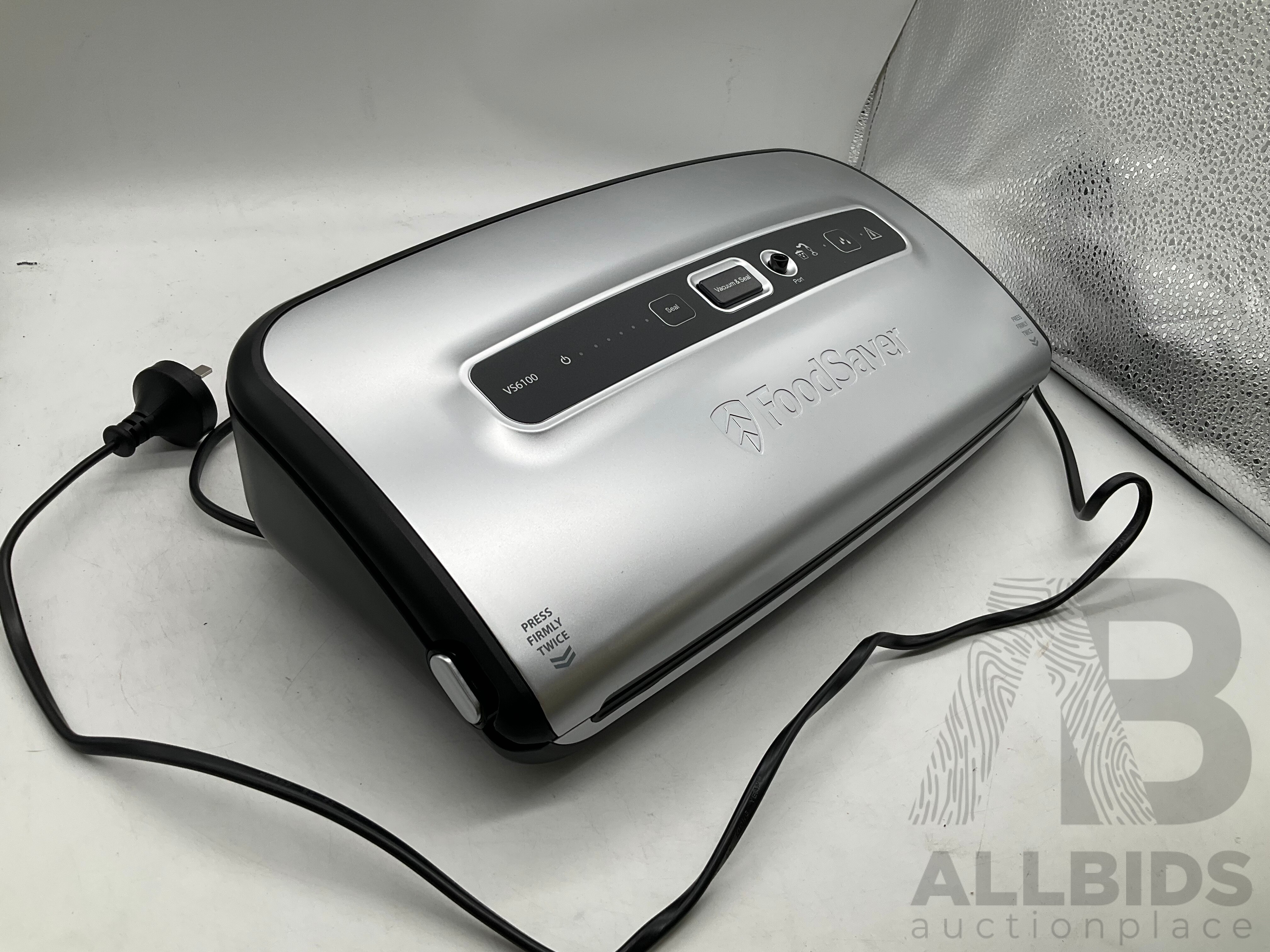 how to use foodsaver vs6100