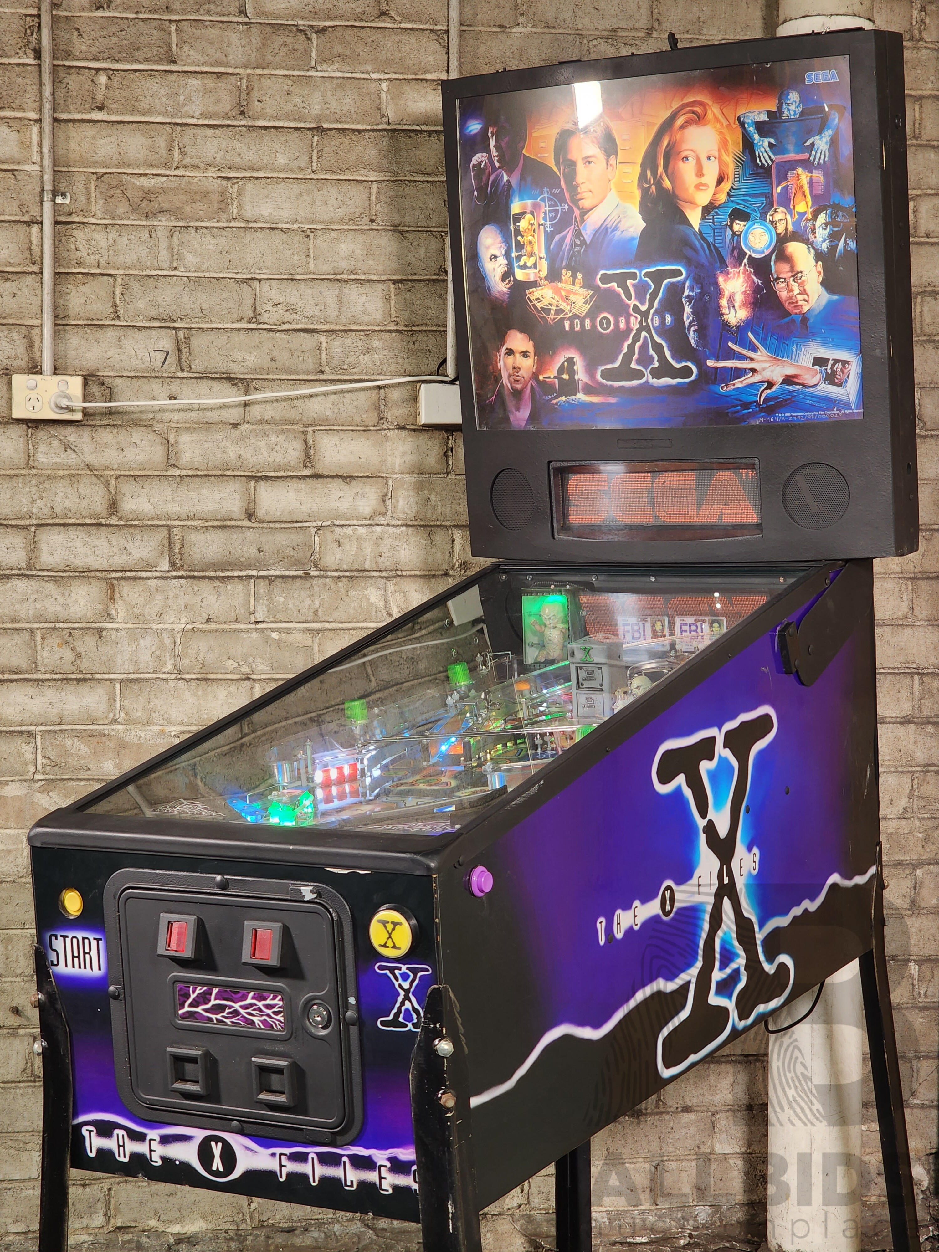 x files pinball machine ebay