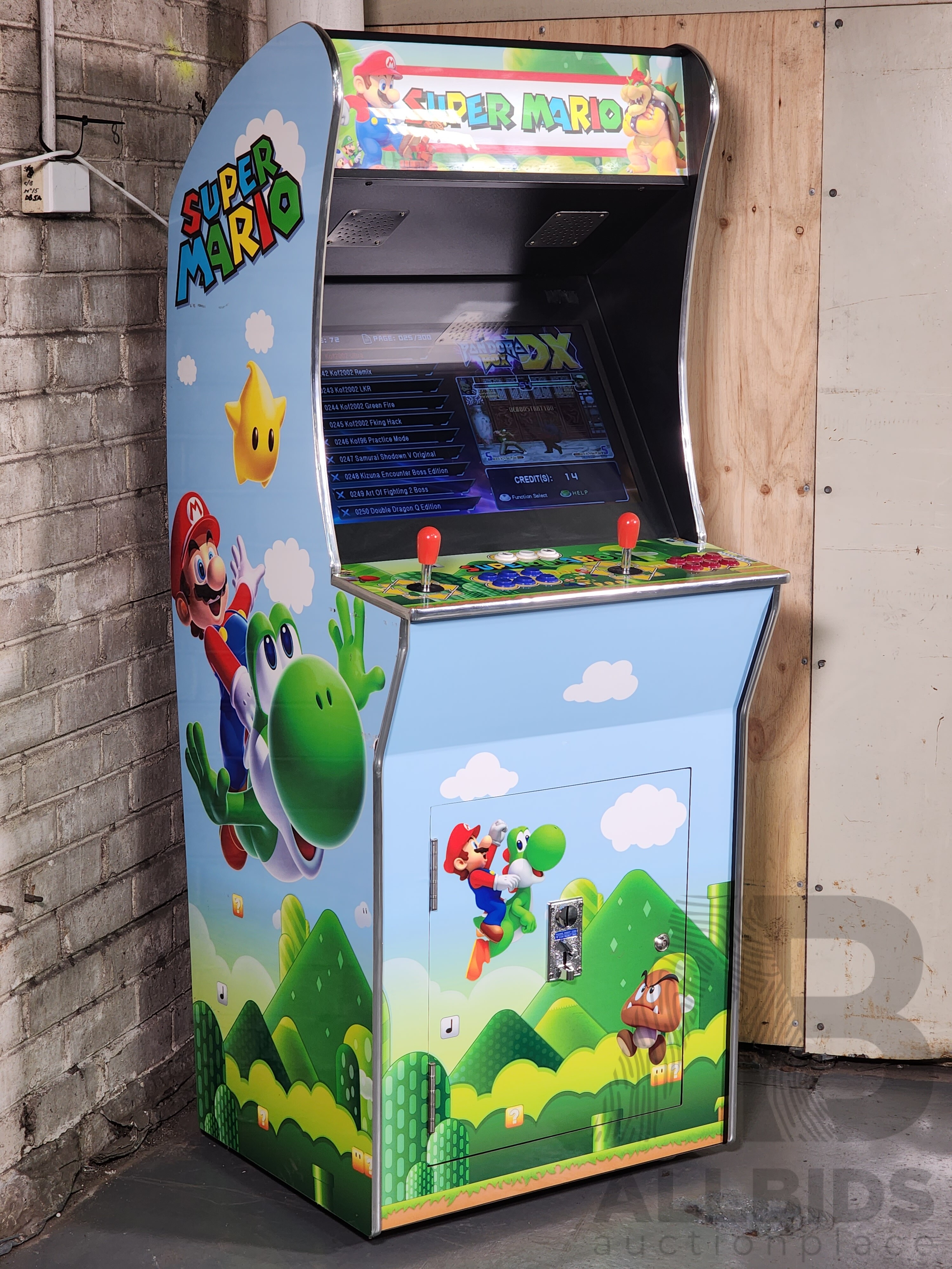 multi game stand up arcade