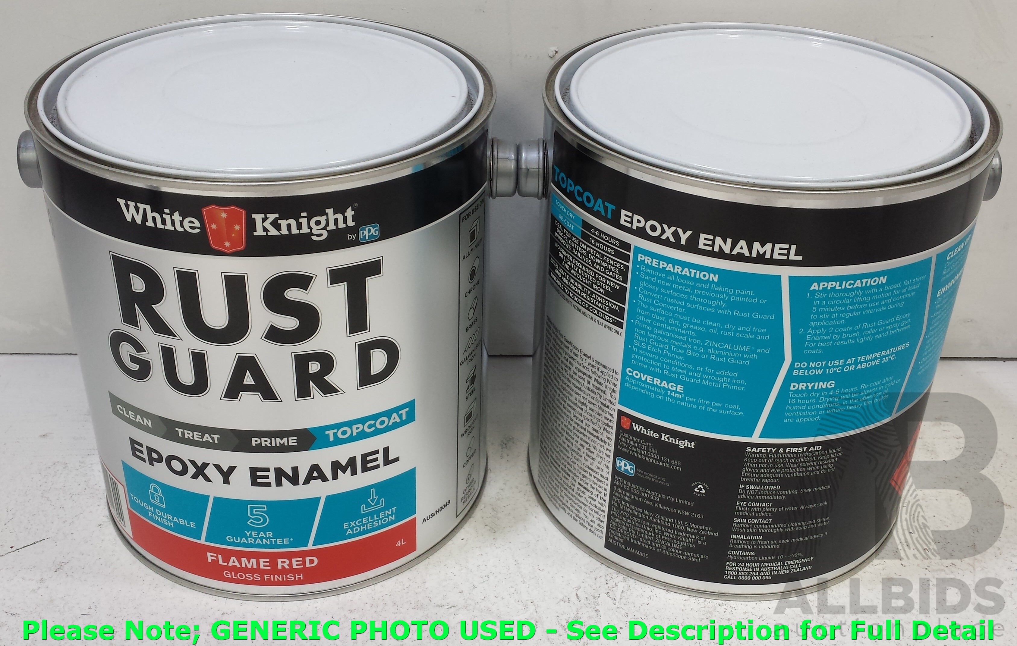 white knight epoxy enamel