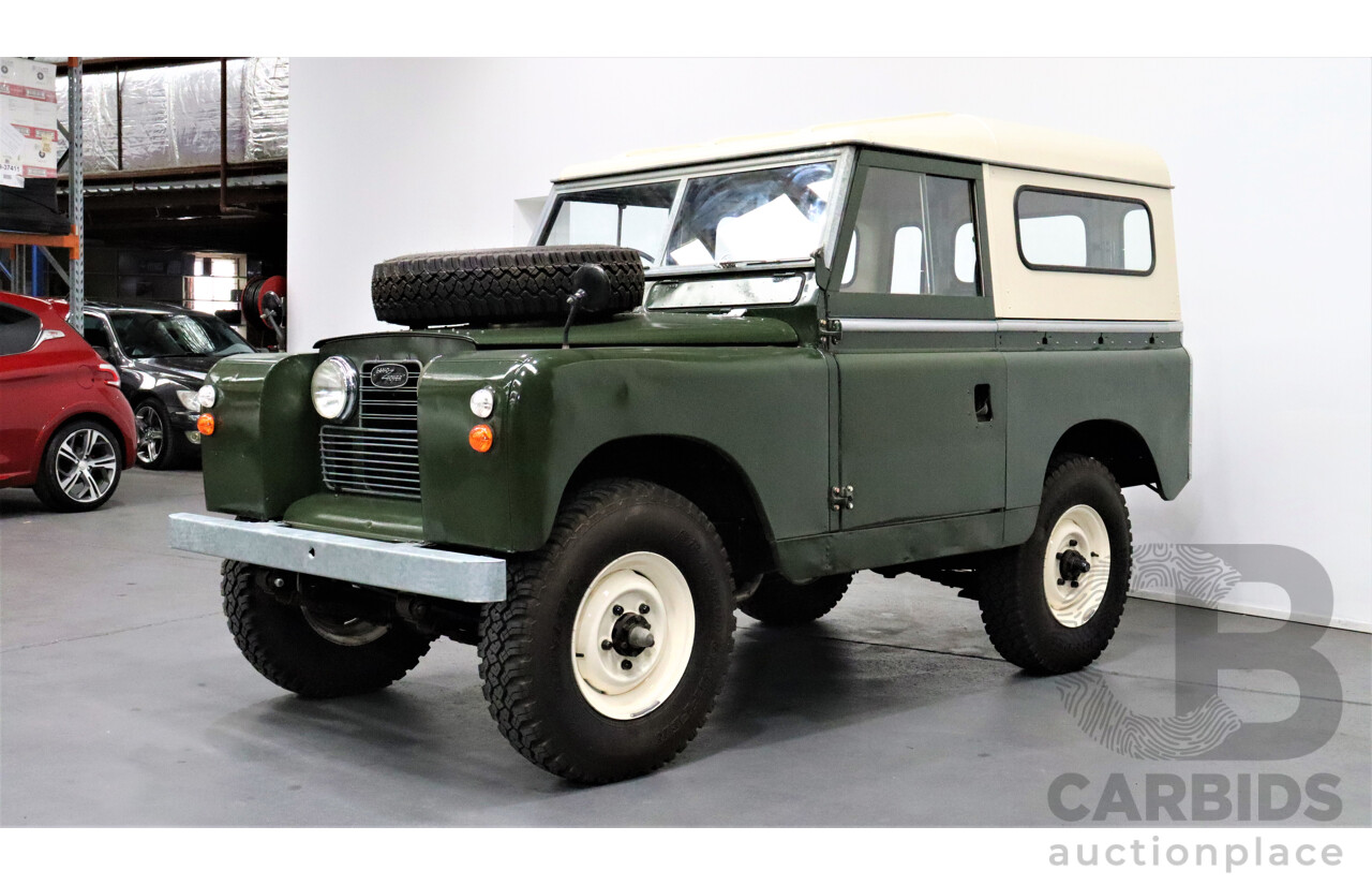 1/1967 Land Rover Series llA 88 - Lot 1417628 | CARBIDS