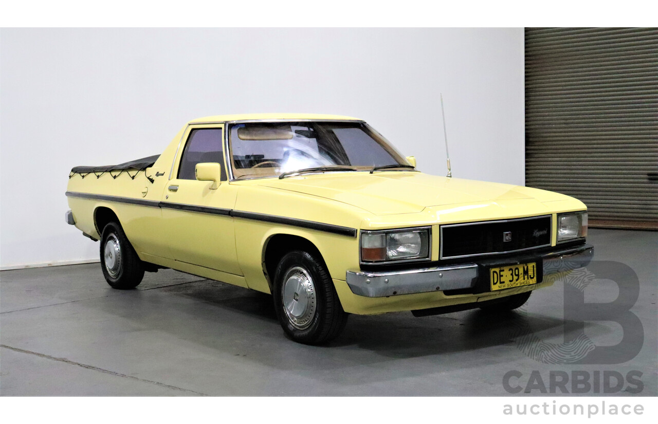 11/1981 Holden Kingswood WB Utility - Lot 1429514 | CARBIDS