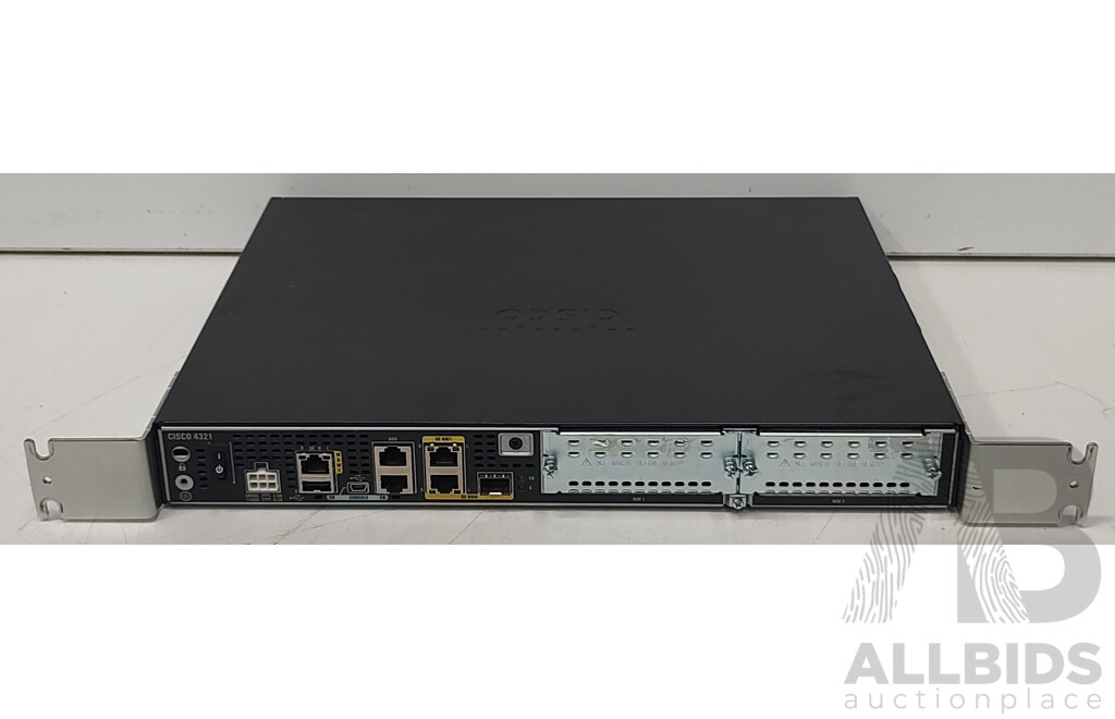 Cisco (ISR4321/K9) 4300 Series - Lot 1440326 | ALLBIDS