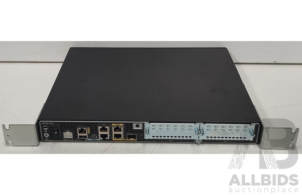 Cisco (isr4321 K9) 4300 Series - Lot 1440007 