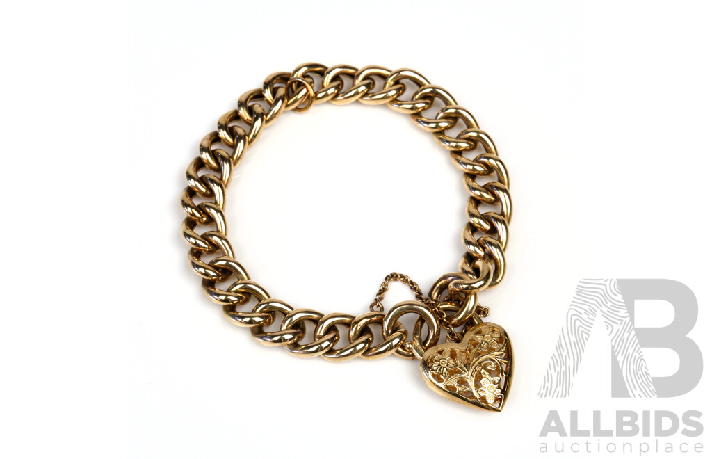 9ct Yellow Gold Charm Bracelet HEERA DIAMONDS, 42% OFF