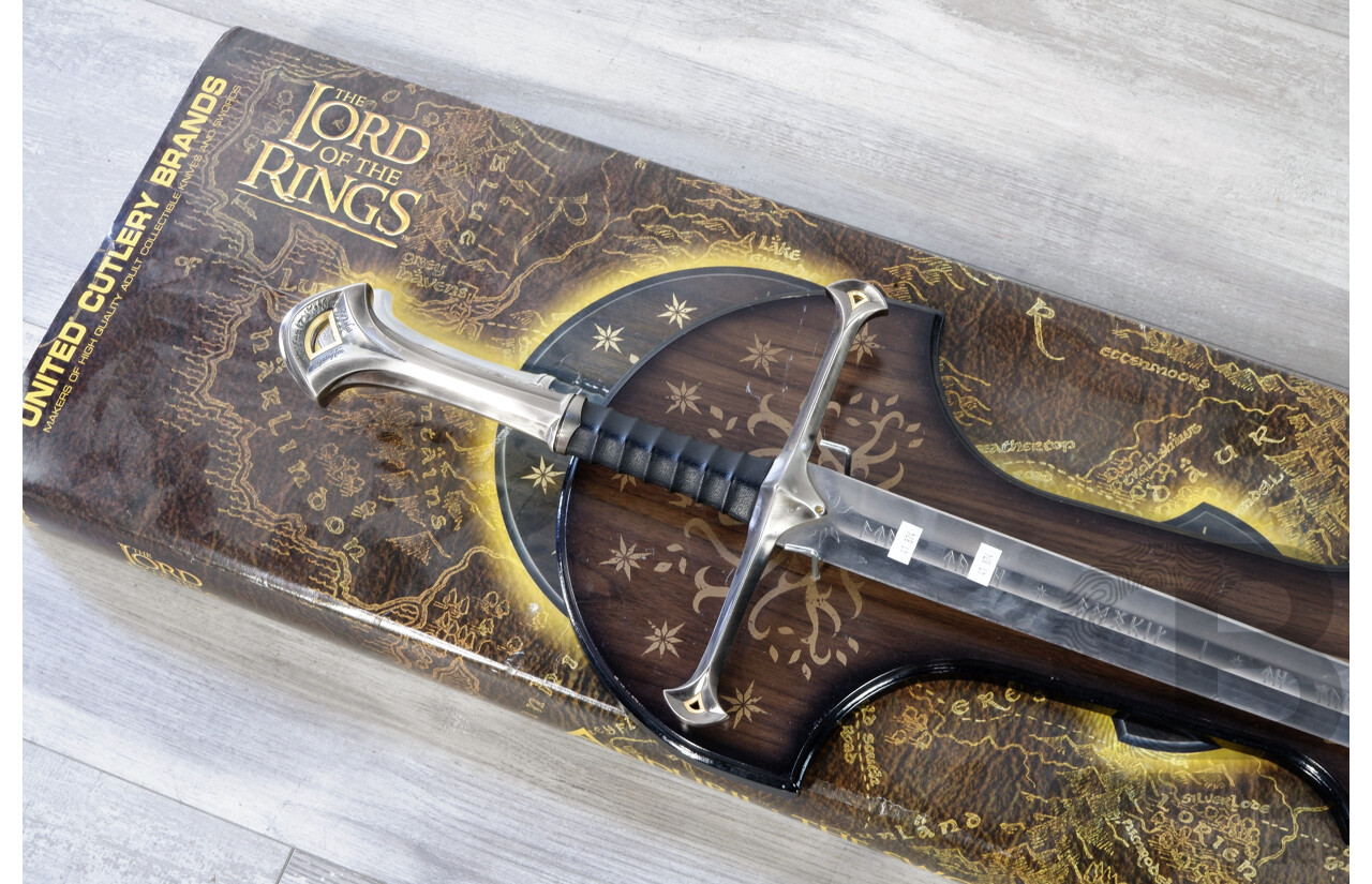 THE LORD OF THE RINGS ANDURIL: THE SWORD OF KING ELESSAR