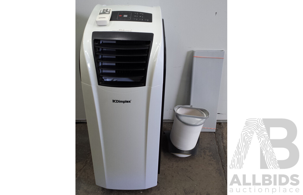 dimplex portable air conditioner dc12rcbw