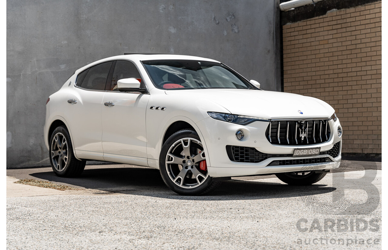 4 2017 Maserati Levante Luxury Lot 1444193 Carbids