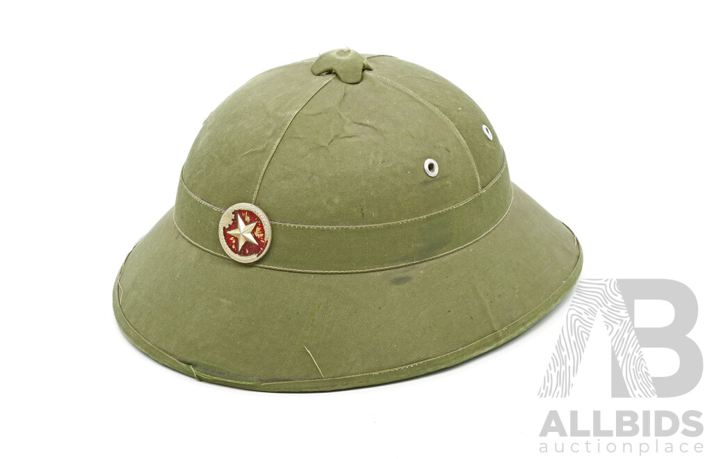 Vietnamese Army Pith Helmet - Lot 1485276 | ALLBIDS