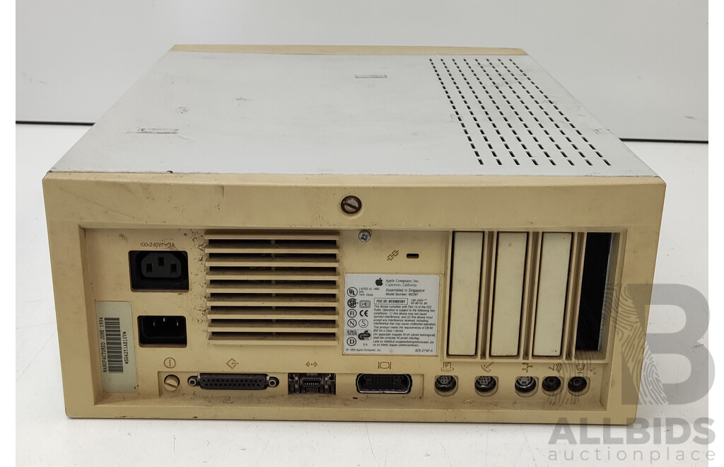 Apple (M2391) Power Macintosh 7100/66 - Lot 1476586 | ALLBIDS