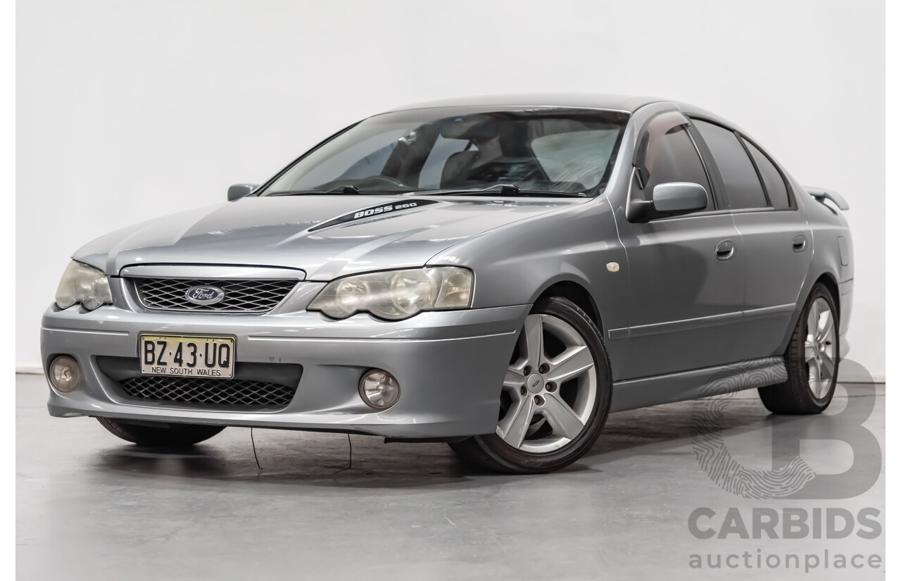 4/2003 Ford Falcon XR8 BA 4d Sedan - Lot 1452371 | CARBIDS