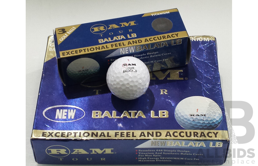 Ram Tour Balata LB Titanium Golf Lot 1461038 ALLBIDS