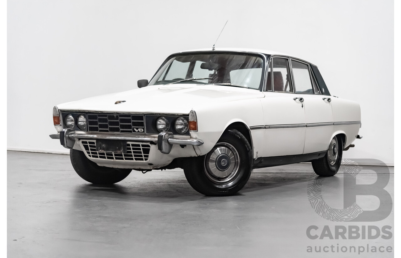 8/1971 Rover P6 3500 4d Sedan White - Lot 1459811 | CARBIDS