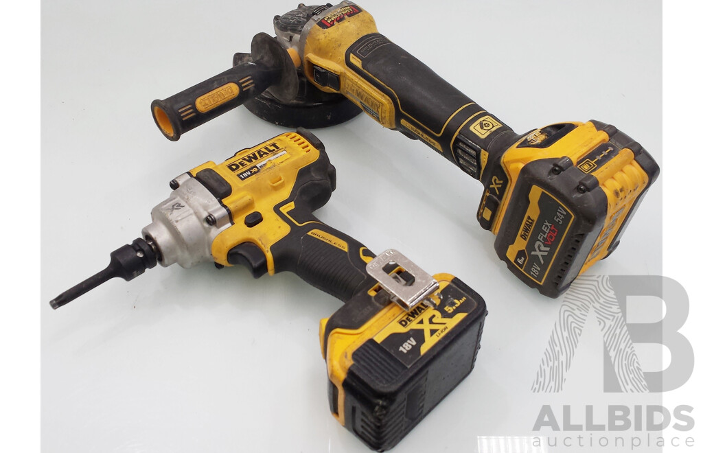 18 volt dewalt battery