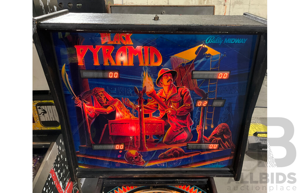 black pyramid pinball for sale