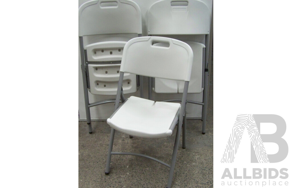 Molded Plastic Folding Chairs Lot Lot 1472421 ALLBIDS   43225 3a.JPG