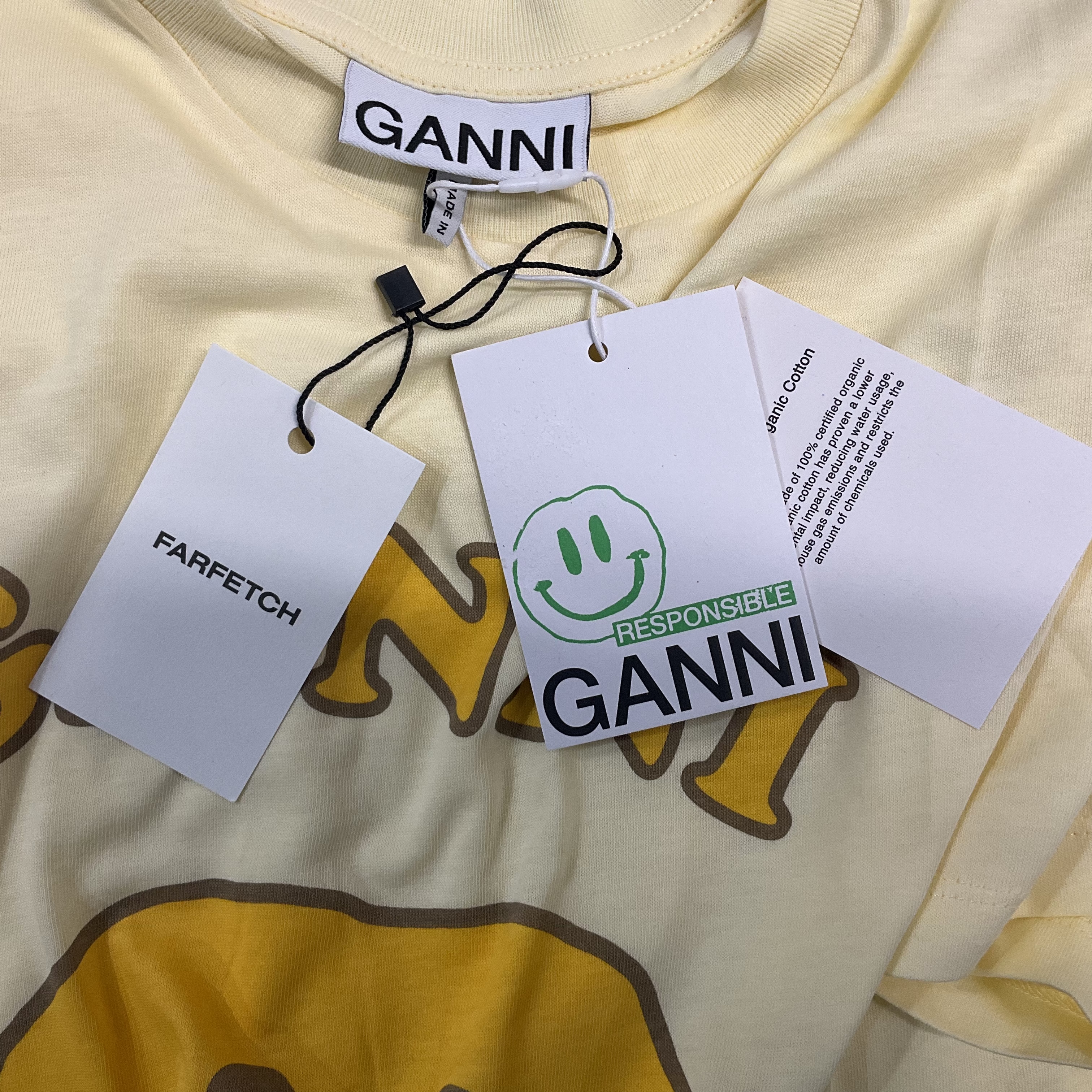 GANNI Gym Print T-shirt - Farfetch