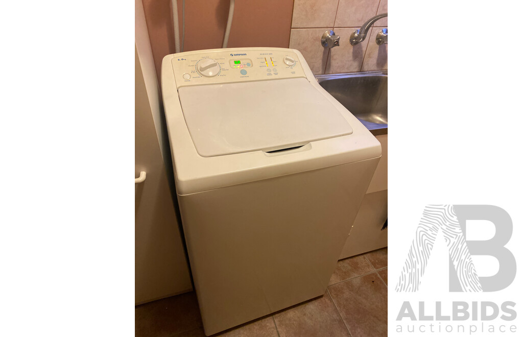 simpson eziset 605 washing machine