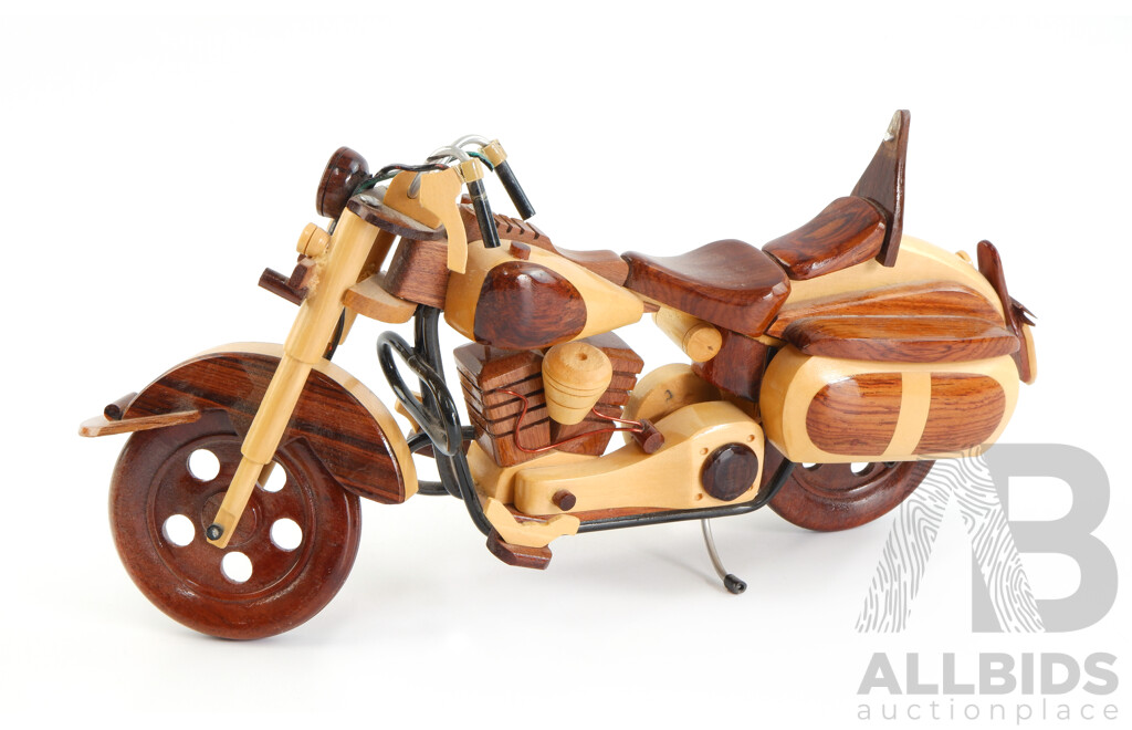 Vintage Timber Motorcycle Made - Lot 1478782 | ALLBIDS