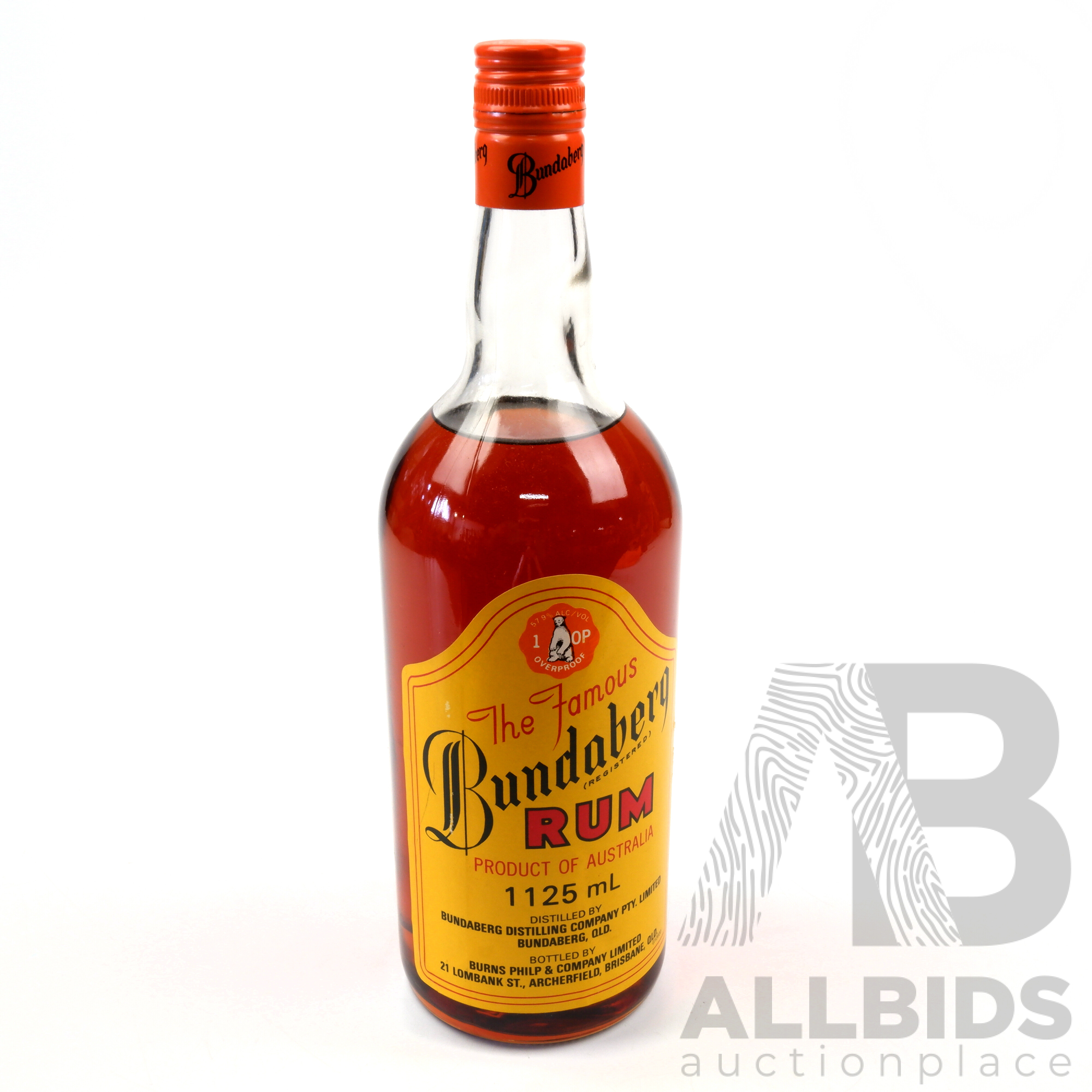 Bundaberg Rum, 1125ml Bottle - Lot 1476429 | ALLBIDS