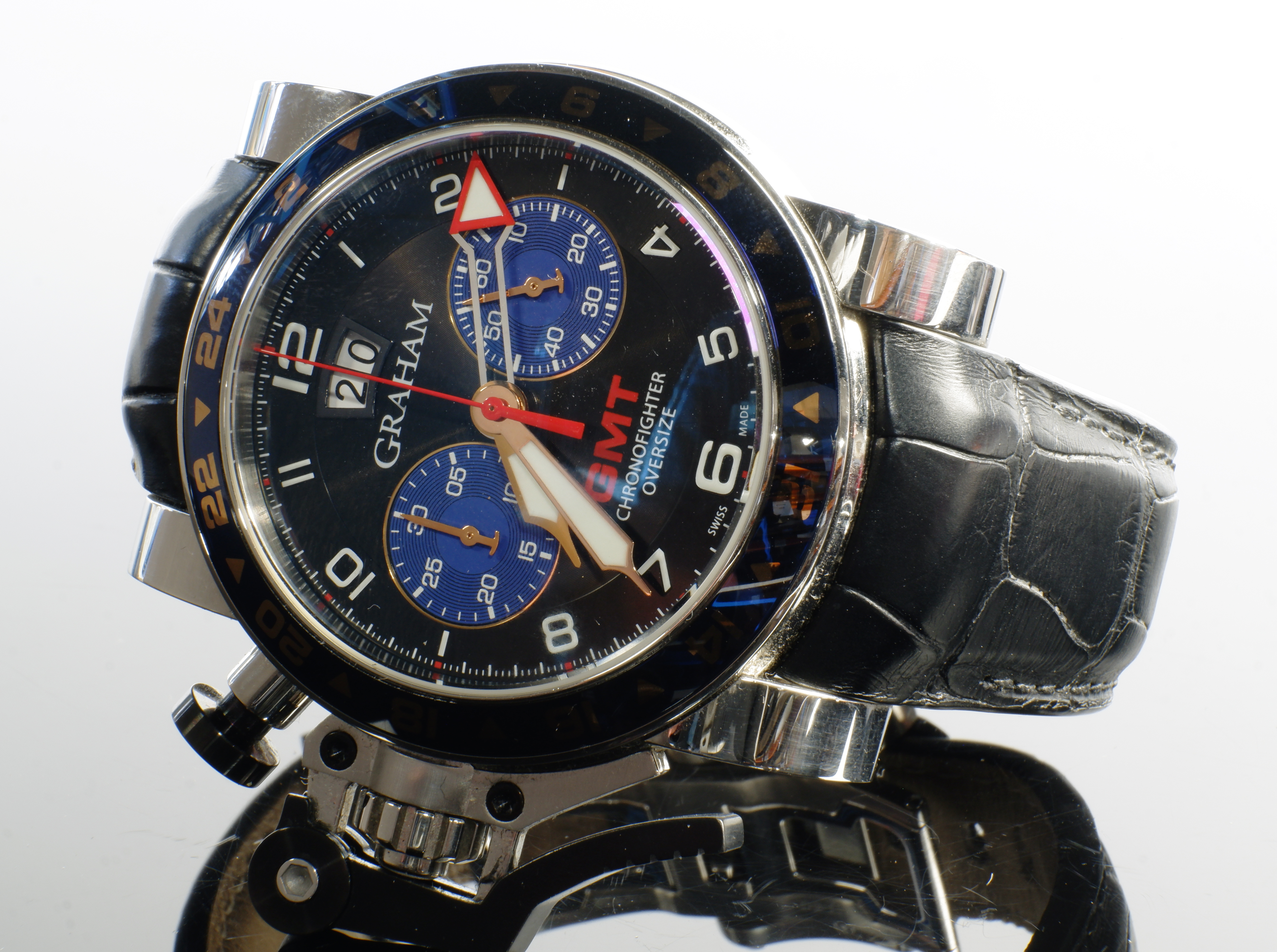 Graham chronofighter deals oversize gmt