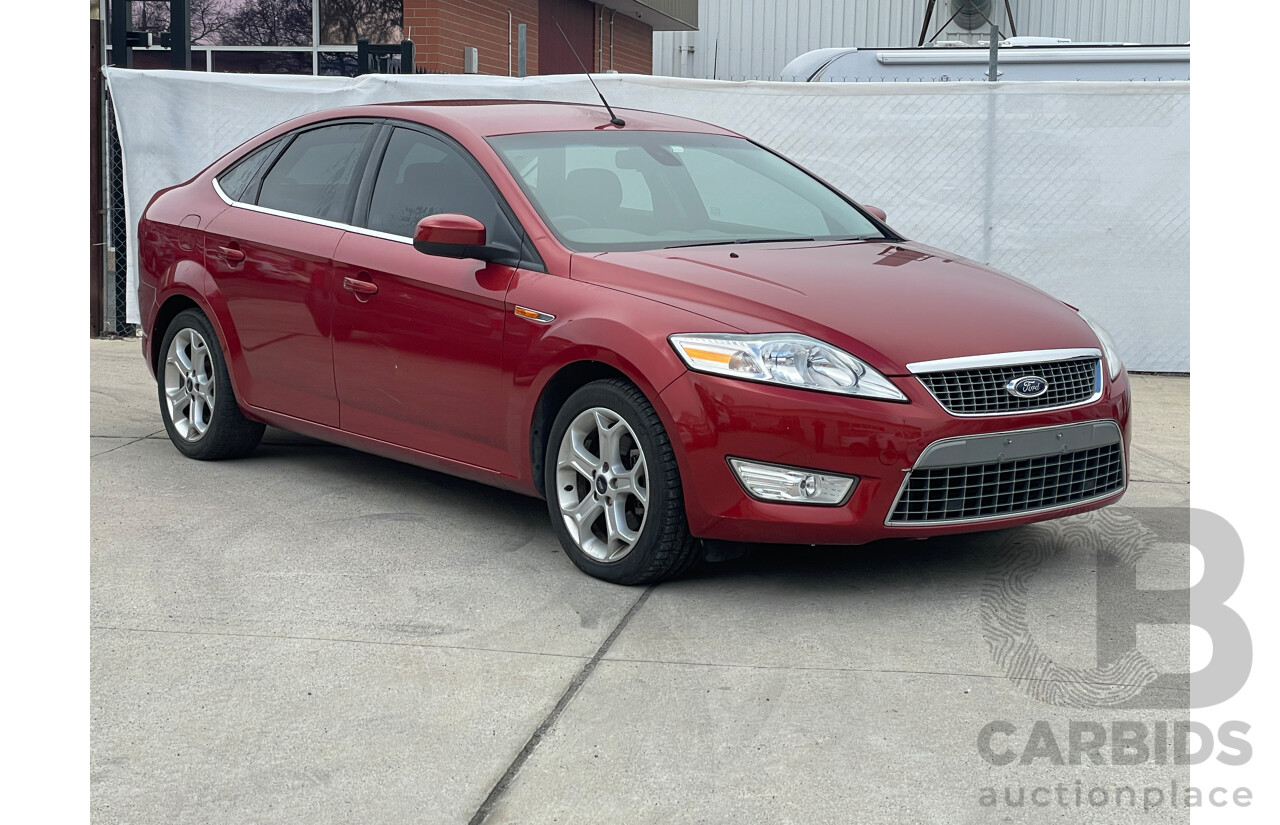 8/2009 Ford Mondeo Zetec MB 5d - Lot 1477639 | CARBIDS