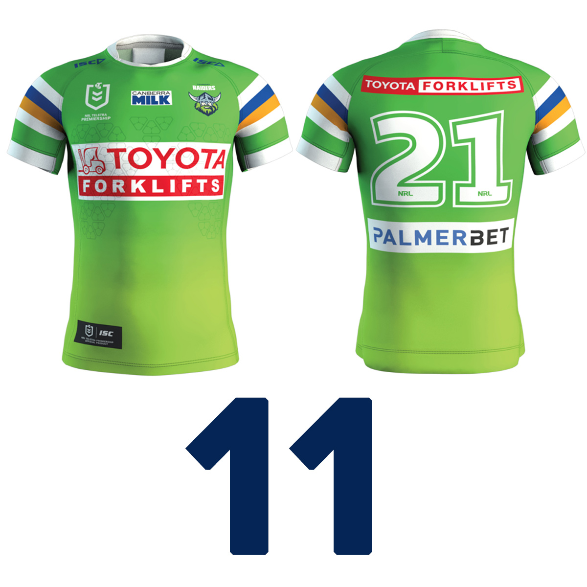 Canberra Raiders 2023 Ladies Home Jersey