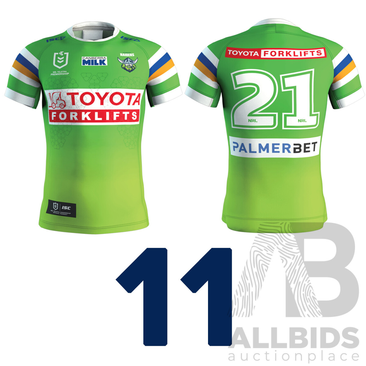 Canberra Raiders Indigenous 2023 Men's Jersey NRL Rugby League By ISC