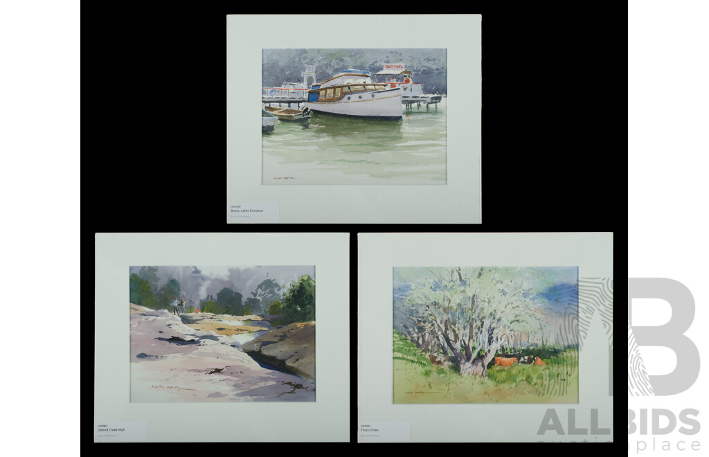 Allan Waite (1924-2010), Boats, - Lot 1491503 | ALLBIDS