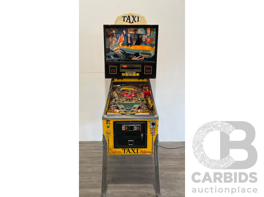 williams taxi pinball machine for sale