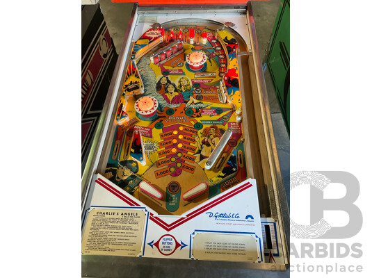 charlie's angels pinball machine value