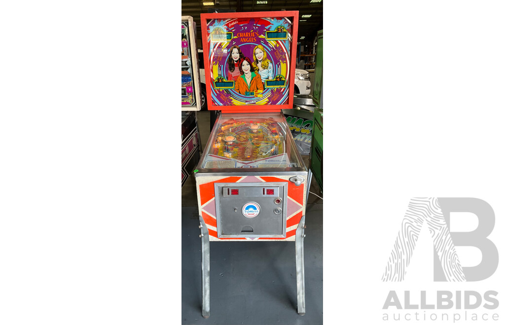 charlies angels pinball machine for sale