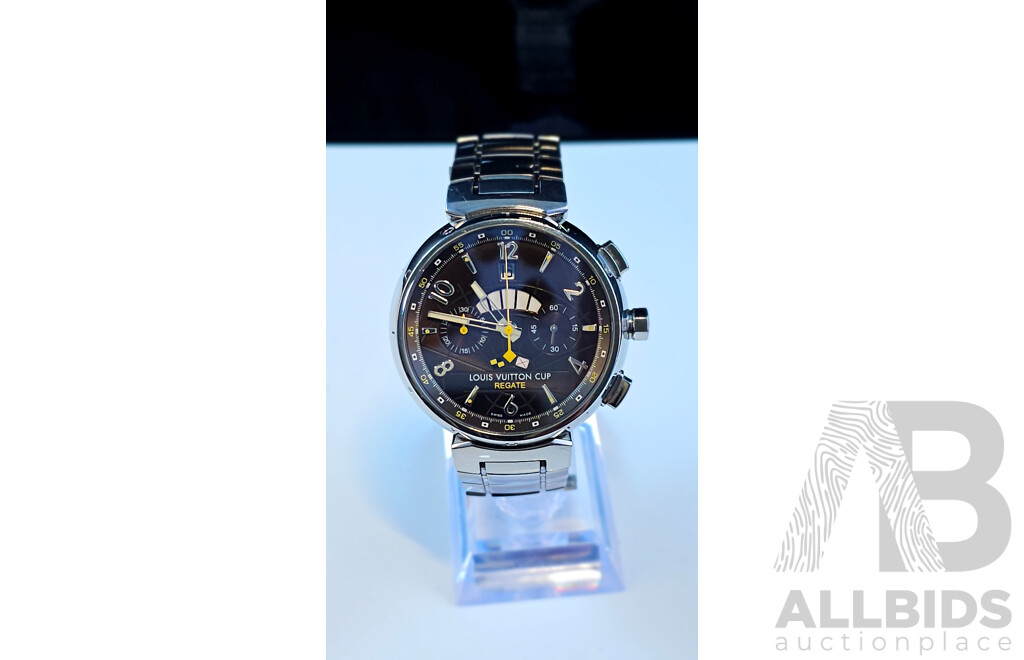 Louis Vuitton Tambour Louis Vuitton Cup Regate Q1021 (Pre Owned) LV-001 -  Watch & Watch Gallery