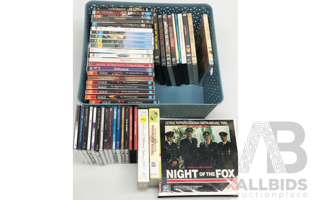 DVDs,　of　CDs,　Assorted　ALLBIDS　Lot　Lot　and　1504210