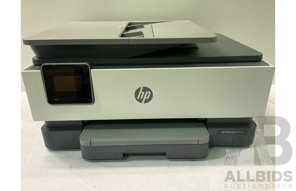 Hp Officejet 8010e All In One Printer Lot 1503146 Allbids 1380