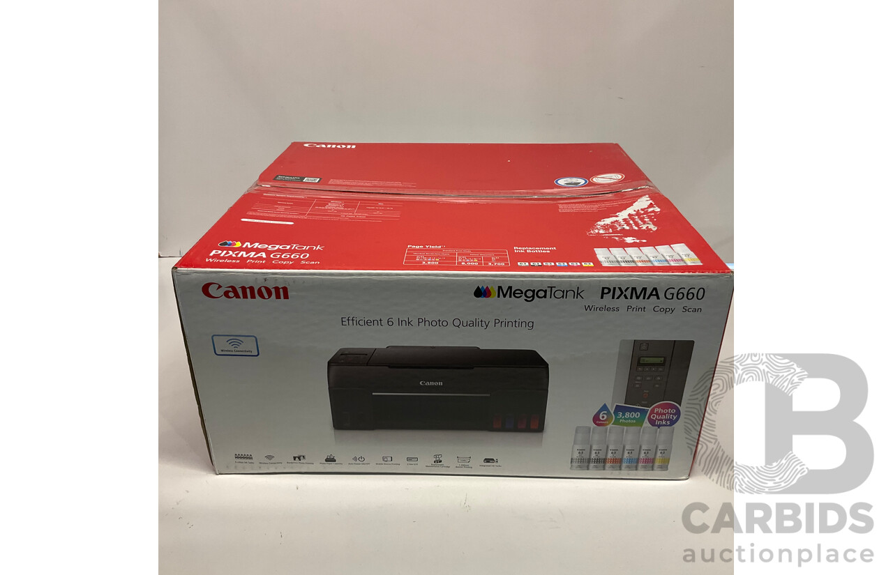Canon PIXMA G660 MegaTank printer - Photo Review