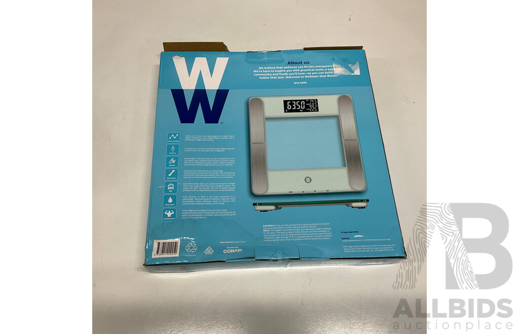 WW WW800A Bodyfit Smart Scale at The Good Guys